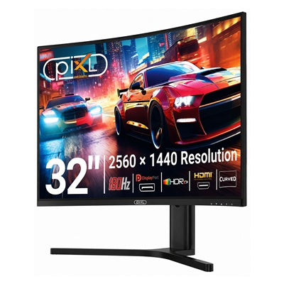 piXL X-Series GS32QIDPHA 32" Curved QHD 180Hz Gaming Monitor