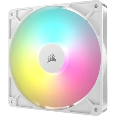 Corsair RS140 ARGB PWM 140mm Case Fan | 1700 RPM | White | Single