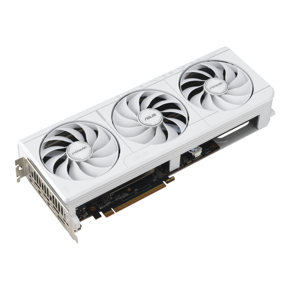 ASUS Prime Radeon RX 9070 XT OC White Edition 16GB GDDR6 Graphics Card