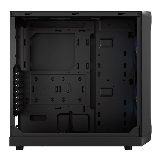 Fractal Design Focus 2 RGB Midi Tower Case, ATX/mATX/Mini-ITX, 2x 140mm RGB Fans, Tempered Glass, Black