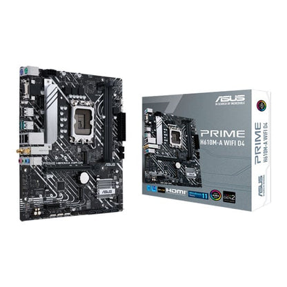 ASUS Prime H610M-A WiFi D5 Intel LGA1700 Micro-ATX Motherboard