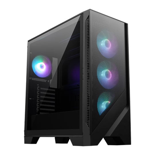 MSI MAG FORGE 330R AIRFLOW Gaming Case - Mid Tower ARGB Tempered Glass