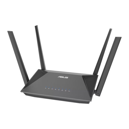 ASUS RT-AX52 AX1800 Dual Band WiFi 6 Router - Black