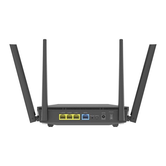 ASUS RT-AX52 AX1800 Dual Band WiFi 6 Router - Black