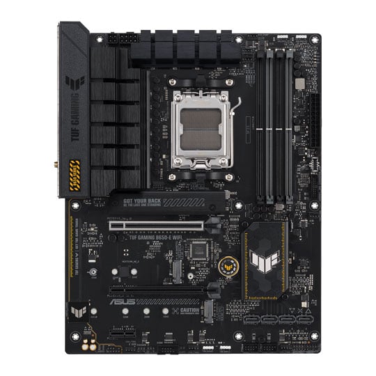 ASUS TUF Gaming B650-E WiFi, AMD AM5, ATX, DDR5 up to 8000MHz, Wi-Fi 6E, 2.5GbE, 3x M.2, PCIe 4.0, 10+2 Power Stages, Ryzen 7000/9000
