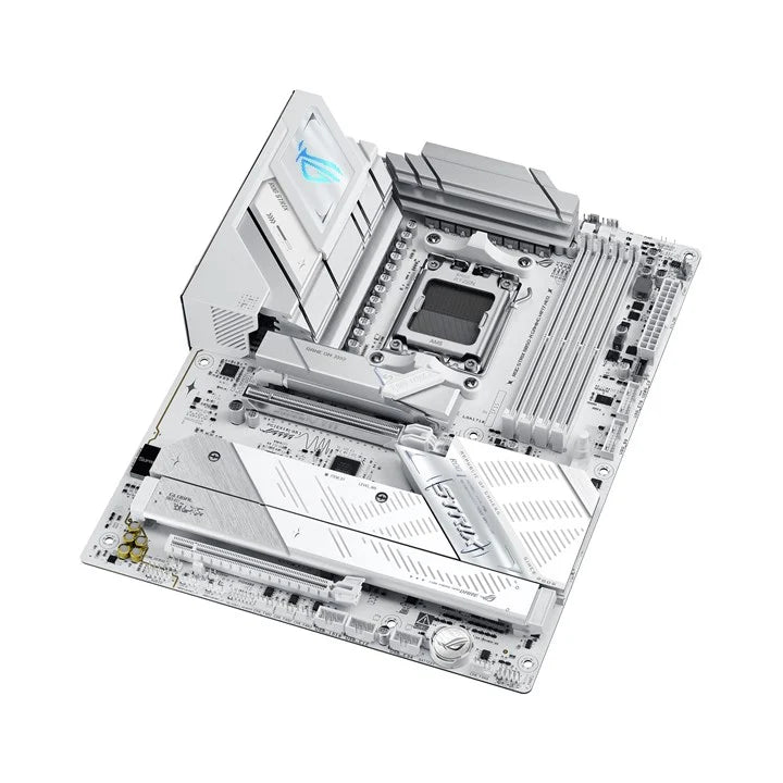 ASUS ROG STRIX B850-A GAMING WIFI7 NEO Motherboard, AMD B850, AM5, ATX, DDR5 256GB, 4x M.2, PCIe 5.0, Wi-Fi 7, 5GbE, White