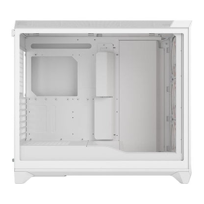Fractal Design Meshify 3 XL Full Tower Case, E-ATX/ATX/mATX/ITX, 3x Momentum 140mm Fans, Tempered Glass, White