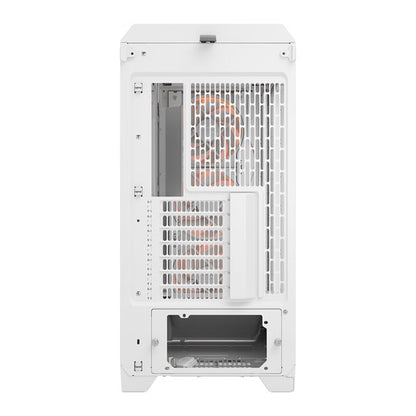 Fractal Design Meshify 3 XL Full Tower Case, E-ATX/ATX/mATX/ITX, 3x Momentum 140mm Fans, Tempered Glass, White