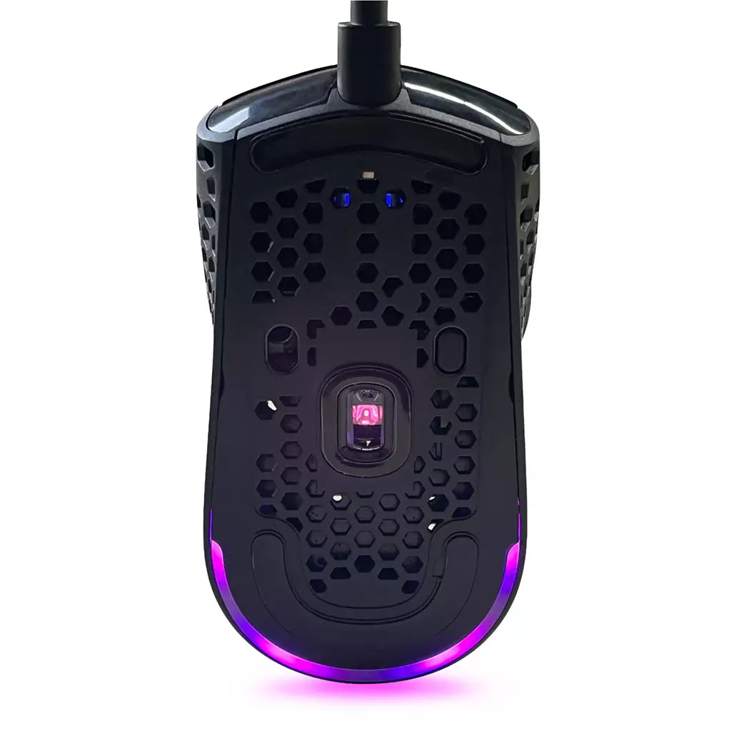 Vida Precision RGB Gaming Mouse - PixArt 3327, 12400 DPI, Black