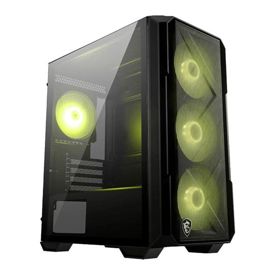 MSI MAG FORGE M120R AIRFLOW Gaming Case - Mid Tower ARGB Tempered Glass