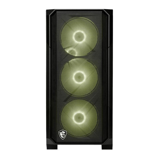 MSI MAG FORGE M120R AIRFLOW Gaming Case - Mid Tower ARGB Tempered Glass
