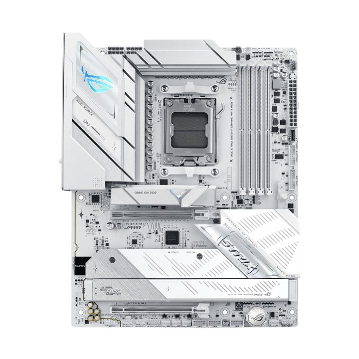ASUS ROG STRIX B850-A GAMING WIFI7 NEO Motherboard, AMD B850, AM5, ATX, DDR5 256GB, 4x M.2, PCIe 5.0, Wi-Fi 7, 5GbE, White