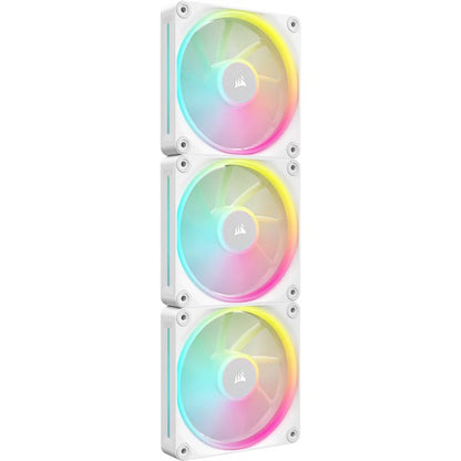 Corsair iCUE LINK LX120 RGB 120mm PWM Case Fan | 2400 RPM | White | 3-Pack