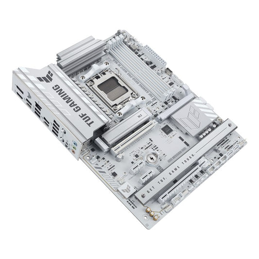 ASUS TUF GAMING B850-PRO WIFI7 W NEO | AM5 | B850 | ATX | DDR5 | Wi-Fi 7 | White | Motherboard