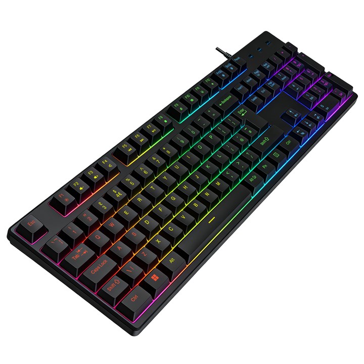 Vida Rebel 2-in-1 RGB Gaming Keyboard & Mouse Combo - UK QWERTY, Black