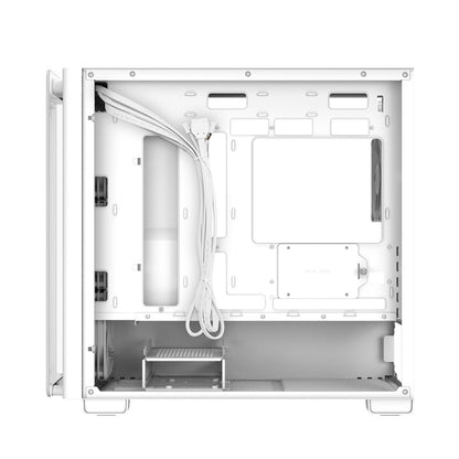 ASUS A23 PLUS ARGB mATX Mid Tower Case | 4 ARGB Fans | 360mm Radiator | White