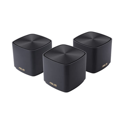 ASUS ZenWiFi AX Mini (XD4) Wi-Fi 6 Mesh System AX1800 | 3-Pack | Black
