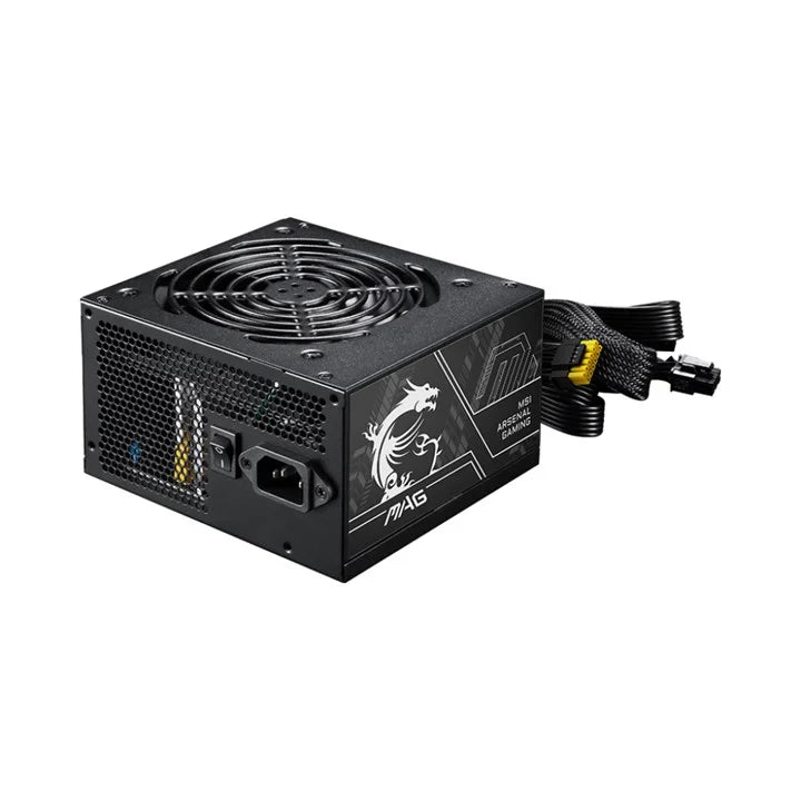 MSI MAG A650BN PCIE5 II | 650W | ATX 3.1 | 80 PLUS Bronze | Non-Modular | PCIe 5.1 | PSU