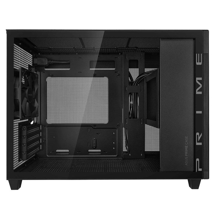 ASUS Prime AP201 Tempered Glass mATX Mini Tower Case | 33L | Black
