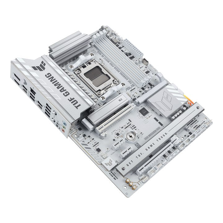ASUS TUF GAMING B850-PRO WIFI7 W NEO | AM5 | B850 | ATX | DDR5 | Wi-Fi 7 | White | Motherboard