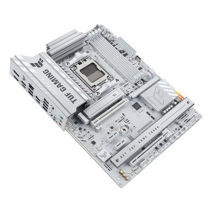 ASUS TUF GAMING B850-PRO WIFI7 W NEO | AM5 | B850 | ATX | DDR5 | Wi-Fi 7 | White | Motherboard