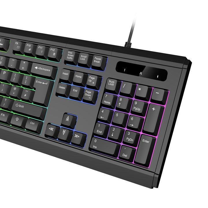 VIDA Gamer 4-in-1 RGB Gaming Kit | Keyboard, Mouse, Headset & Mouse Mat | UK Layout