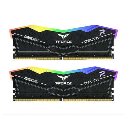 T-FORCE DELTA RGB DDR5 32GB (2x16GB) 6400MHz, CL32, Black
