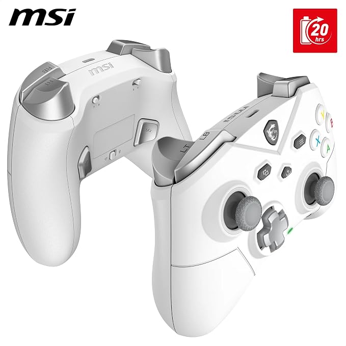 MSI FORCE GC300 Wireless Gaming Controller - White