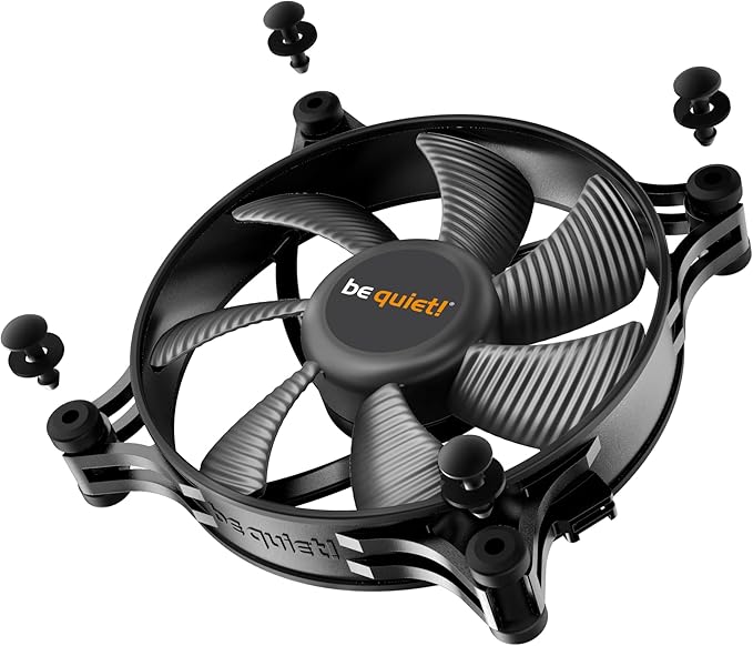 be quiet! Shadow Wings 2 120mm PWM Fan | BL085 | Ultra-Silent | High Airflow | Case Fan