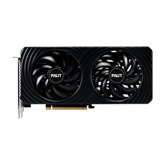 Palit GeForce RTX 5060 Ti Dual, 8GB GDDR7, 4608 CUDA Cores, 2573MHz Boost, PCIe 5.0, HDMI 2.1b, 3x DP 2.1b, 180W, RGB, 2-Slot, Black