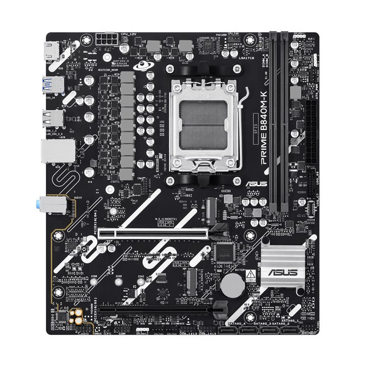 ASUS PRIME B840M-K, AMD B840, Socket AM5, micro ATX