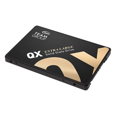 Team Group QX 512GB 2.5" SATA III SSD, 520/430 MB/s, Black/Gold