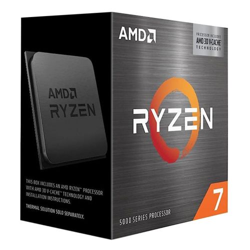 AMD Ryzen 7 5700X3D CPU, AM4, 3.0GHz (4.1 Turbo), 8-Core, 105W, 100MB Cache, 7nm, 5th Gen, No Graphics, NO HEATSINK/FAN - PC Gear UK