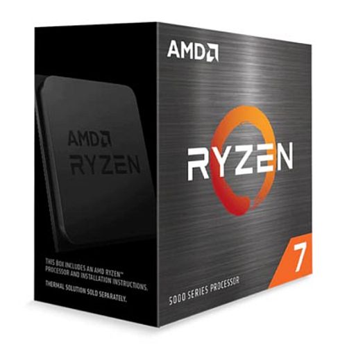 AMD Ryzen 7 5700X CPU, AM4, 3.4GHz (4.6 Turbo), 8-Core, 65W, 36MB Cache, 7nm, 5th Gen, No Graphics, NO HEATSINK/FAN - PC Gear UK