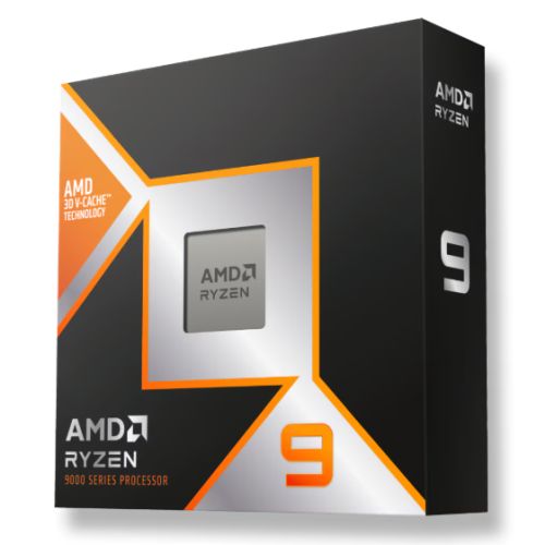 AMD Ryzen 9 9950X3D CPU, AM5, 4.3GHz (5.7 Turbo), 16-Core, 170W, 144MB Cache, 4nm, 9th Gen, Radeon Graphics, NO HEATSINK/FAN - PC Gear UK