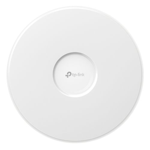 TP-LINK (EAP772) BE9300 Tri-Band Ceiling Mount Wi-Fi 7 Access Point, PoE, 2.5GB Port, Omada Mesh, MLO, Multi-RUs - PC Gear UK