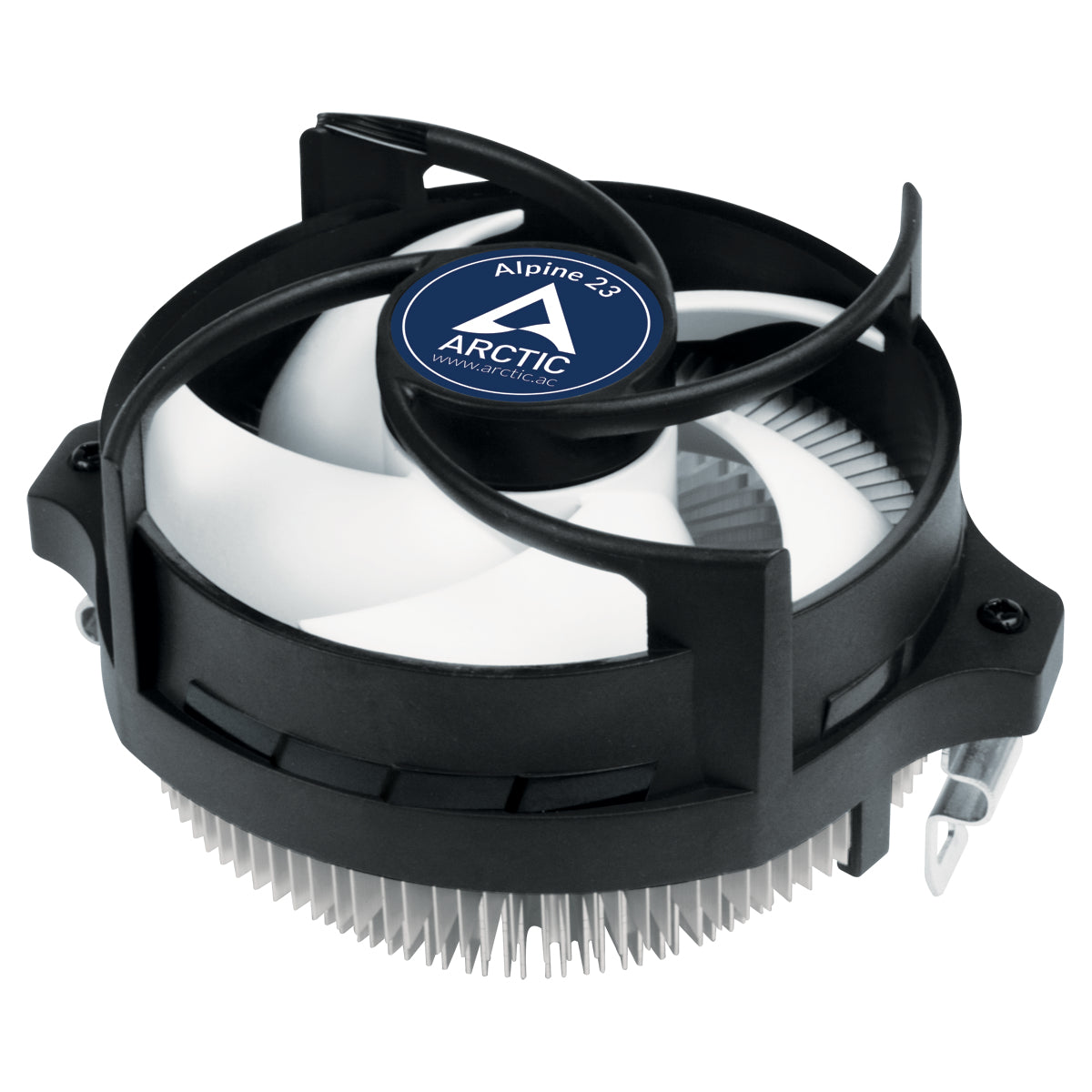 ARCTIC Alpine 23 Compact AMD CPU Air Cooler, AM4/AM5, 90mm PWM Fan, FDB Bearing, 65mm Height, Black