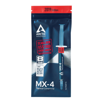 ARCTIC MX-4 Thermal Compound, 4g, 8.5 W/mK, Carbon-Based