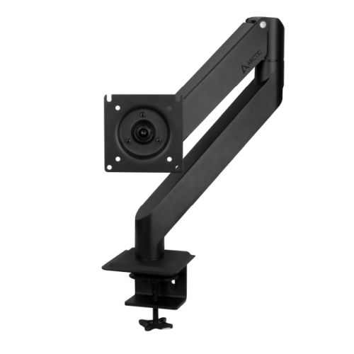 Arctic X1-3D Single Gas Spring Monitor Arm, Up to 40" Monitors / 43" Ultrawide, 180° Swivel, 360° Rotation - PC Gear UK