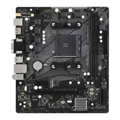 Asrock A520M-HVS, AMD A520, AM4, Micro ATX, 2 DDR4, VGA, HDMI, M.2 - PC Gear UK
