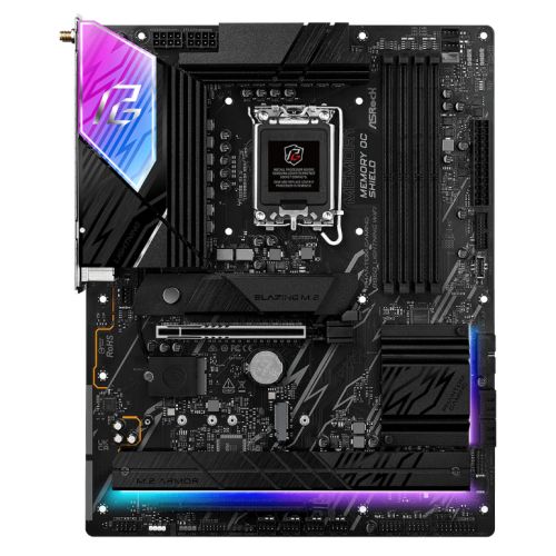 Asrock B860 LIGHTNING WIFI, Intel B860, 1851, ATX, 4 DDR5, HDMI, DP, TB4, Wi-Fi 6E, 2.5G LAN, RGB, 4x M.2 - PC Gear UK
