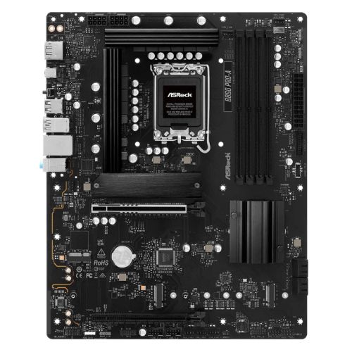 Asrock B860 PRO-A, Intel B860, 1851, ATX, 4 DDR5, HDMI, DP, 2.5G LAN, 3x M.2 - PC Gear UK