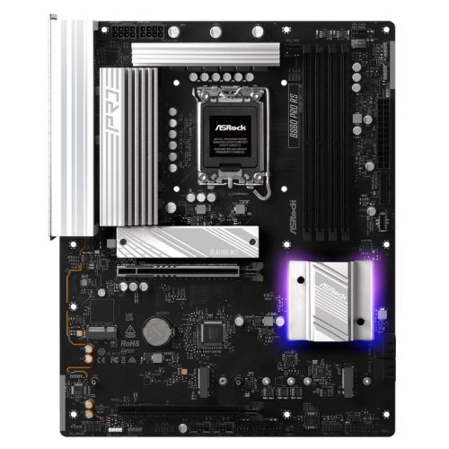Asrock B860 PRO RS, Intel B860, 1851, ATX, 4 DDR5, HDMI, DP, 2.5G LAN, RGB, 3x M.2 - PC Gear UK