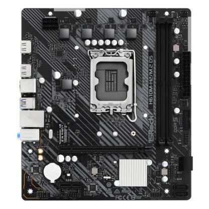 Asrock H610M-H2/M.2 D5, Intel H610, 1700, Micro ATX, 2 DDR5, 2 HDMI, GB LAN, PCIe4, 1x M.2 - PC Gear UK
