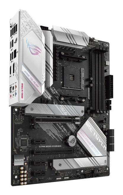 ASUS ROG Strix B550-A Gaming AMD AM4 ATX Motherboard, 4x DDR4, 2x M.2, PCIe 4.0, 6x SATA, HDMI, DP