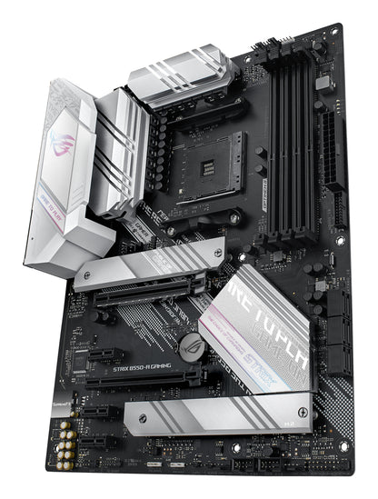 ASUS ROG Strix B550-A Gaming AMD AM4 ATX Motherboard, 4x DDR4, 2x M.2, PCIe 4.0, 6x SATA, HDMI, DP