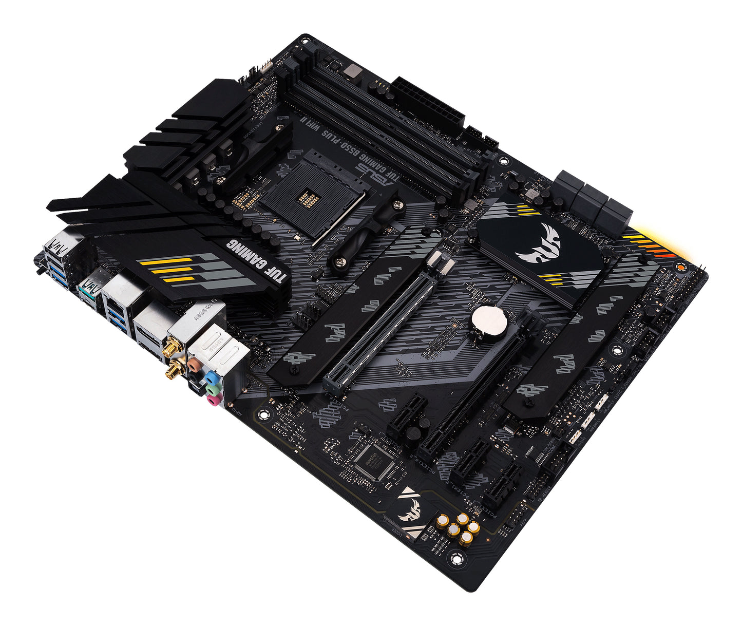 ASUS TUF Gaming B550-Plus WiFi II AMD AM4 ATX Motherboard, 4x DDR4, 2x M.2, PCIe 4.0, 6x SATA, Wi-Fi 6