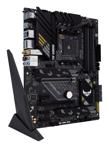 ASUS TUF Gaming B550-Plus WiFi II AMD AM4 ATX Motherboard, 4x DDR4, 2x M.2, PCIe 4.0, 6x SATA, Wi-Fi 6