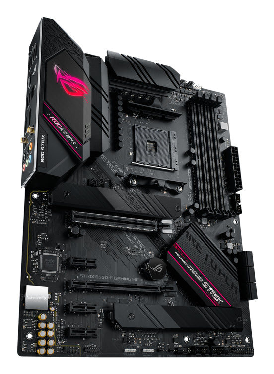 ASUS ROG Strix B550-F Gaming WiFi II AMD AM4 ATX Motherboard, 4x DDR4, 2x M.2, PCIe 4.0, 6x SATA, WiFi 6, 2.5GbE, USB-C