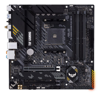 ASUS TUF Gaming B550M-Plus WiFi II AMD AM4 Micro-ATX Motherboard, 4x DDR4, 2x M.2, PCIe 4.0, 4x SATA, Wi-Fi 6